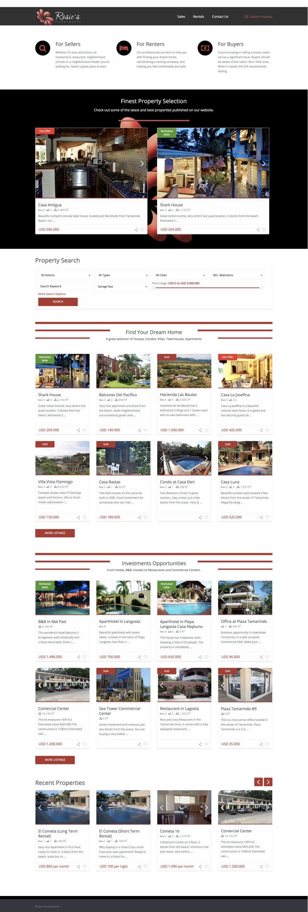 Rosie Investiments Project
